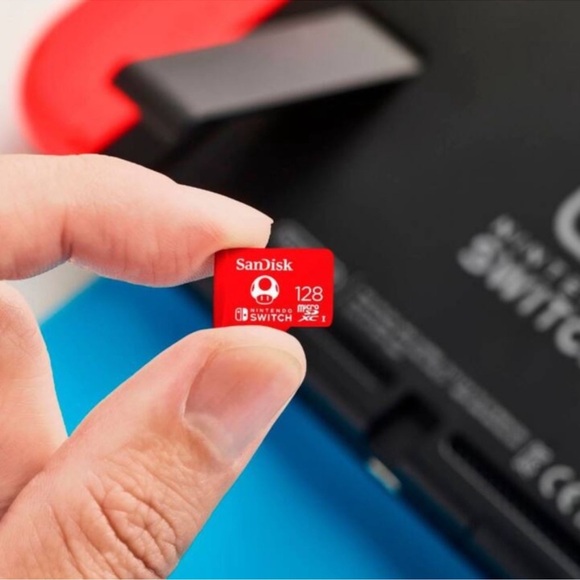 Nintendo Switch Power Rangers Sandisk Bundle